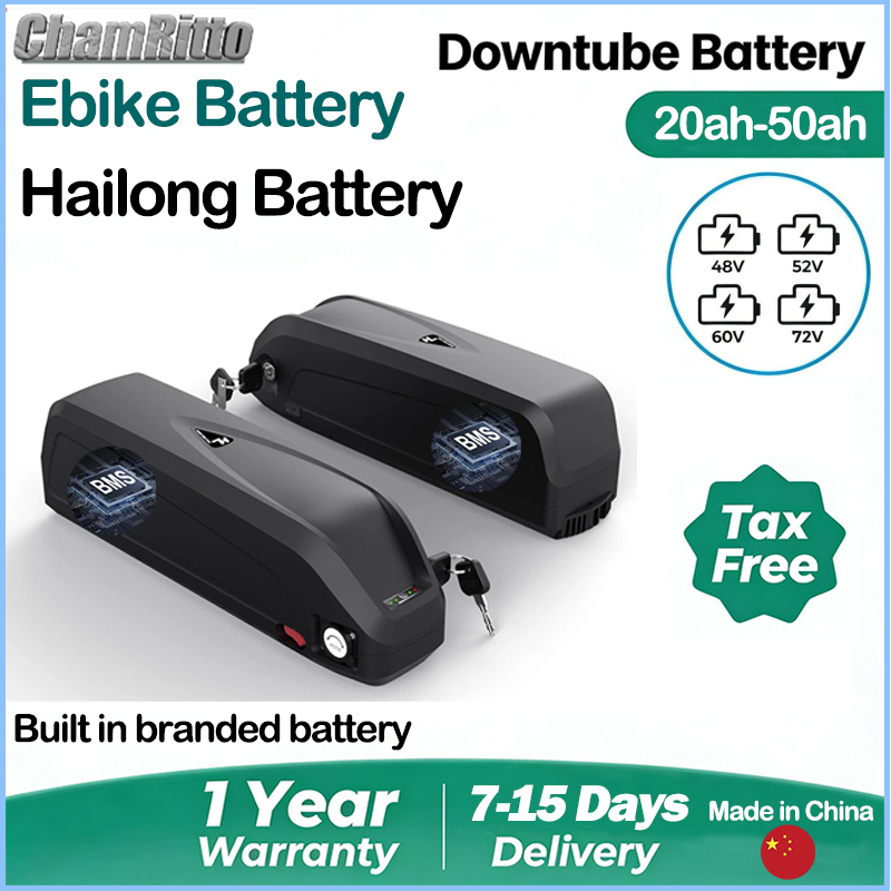 Ebike Battery 48V 20Ah Hailong - Batería para bicicleta eléctrica Hailong de