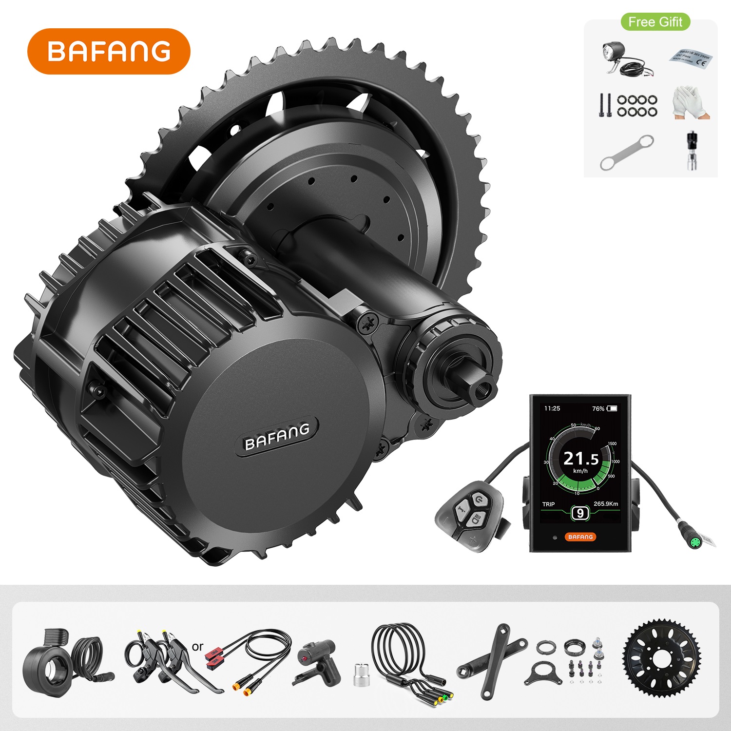 Bafang UART 48V/52V 1000W Moto - Bafang Bbshd 1000W Conversion Kit reseña y precio